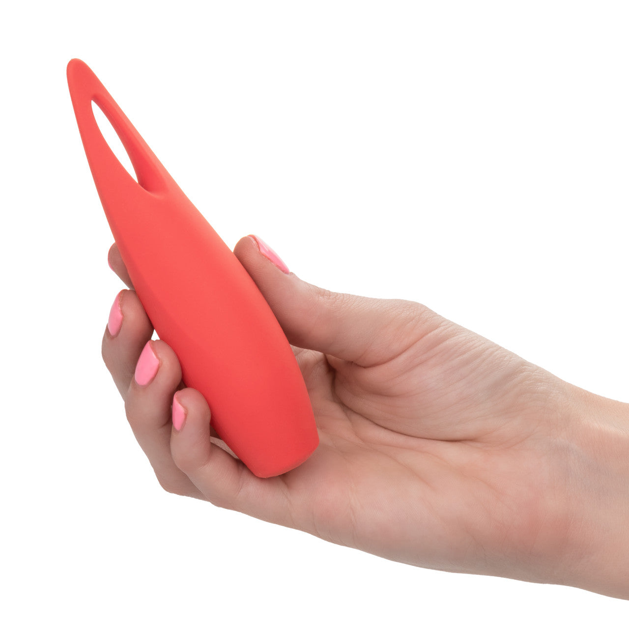 Vibromasseur clitoridien rechargeable en silicone Red Hot Fury 