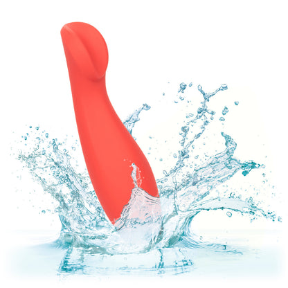 Vibromasseur clitoridien rechargeable en silicone Red Hot Fury 