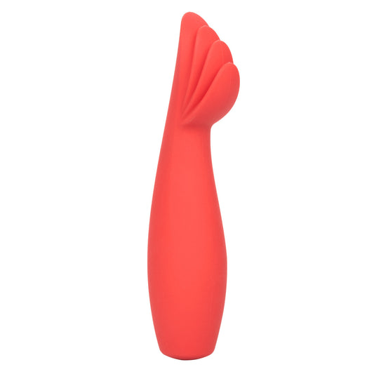 Red Hot Blaze Silicone Rechargeable Clitoral Vibrator - Thorn & Feather