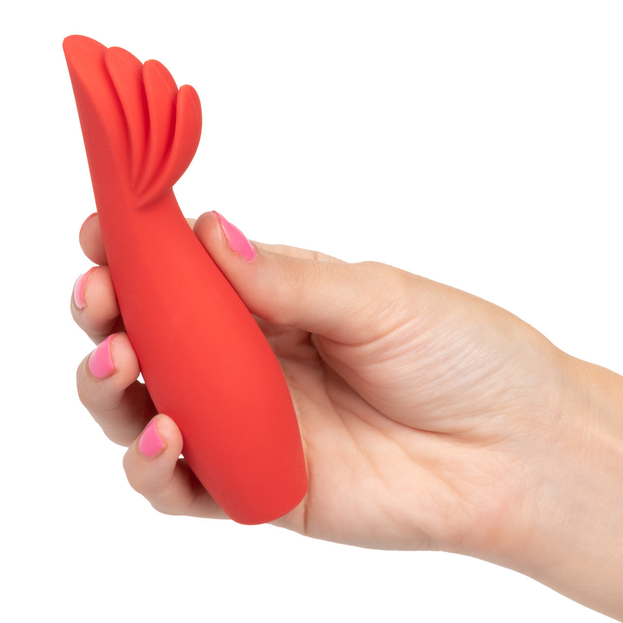 Red Hot Blaze Silicone Rechargeable Clitoral Vibrator - Thorn & Feather
