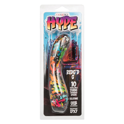 Hype Ridg'd G-Spot Curved Vibrator