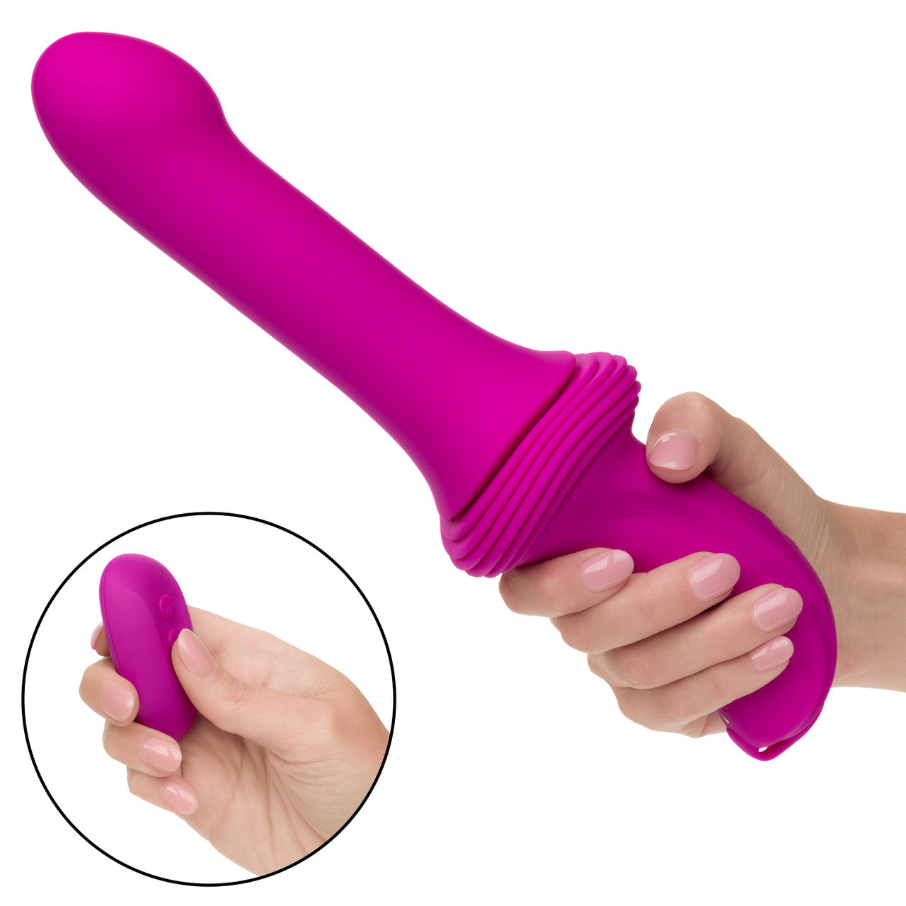 Propulseur à poignée en silicone - Rose