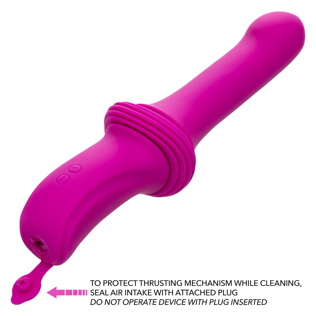 Propulseur à poignée en silicone - Rose