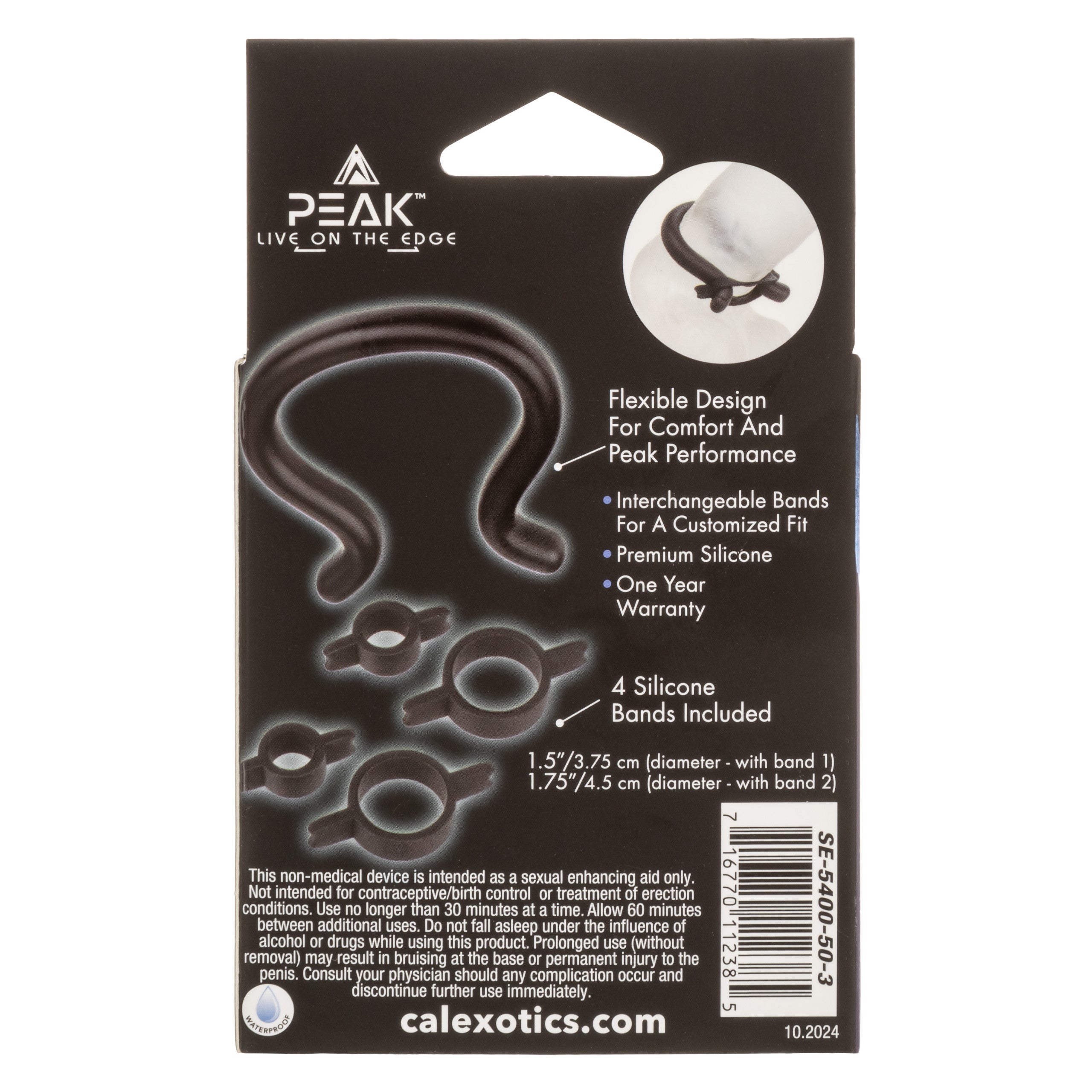 Peak Prolong Cock Ring Kit