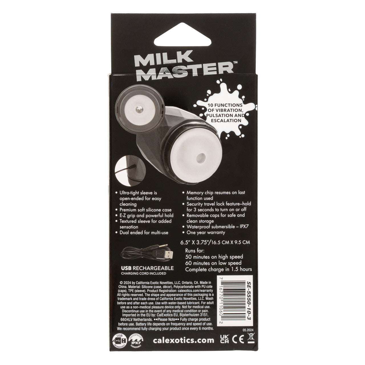 Milk Master Vibro Squeeze Stroker