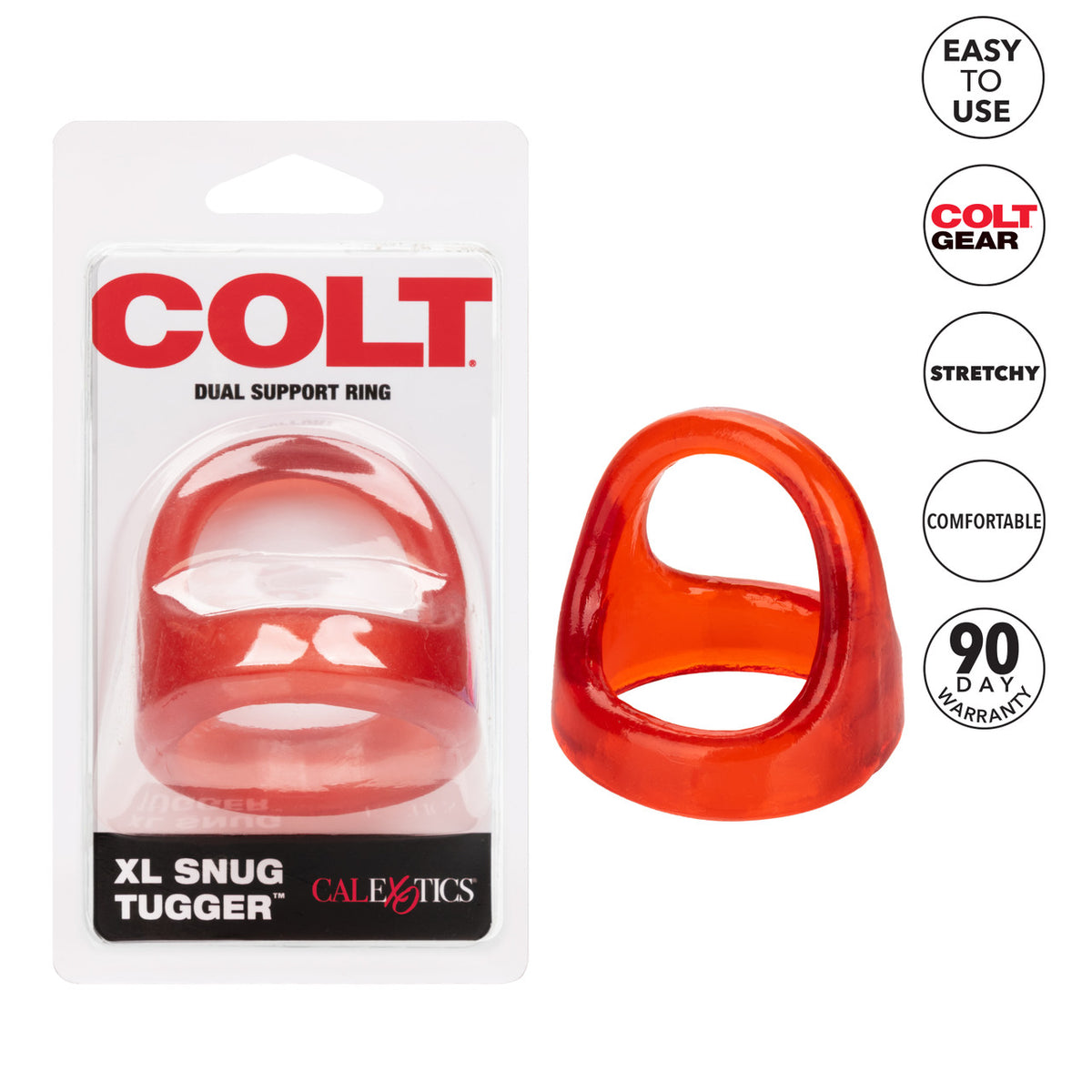 Colt XL Snug Tugger Ring - Red