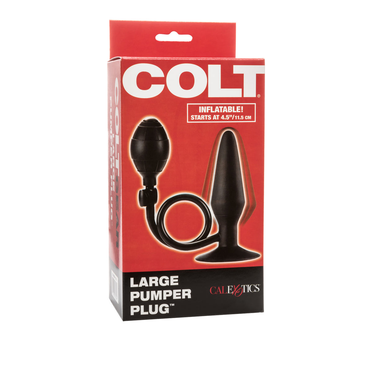 Colt Large Pumper Plug - Black