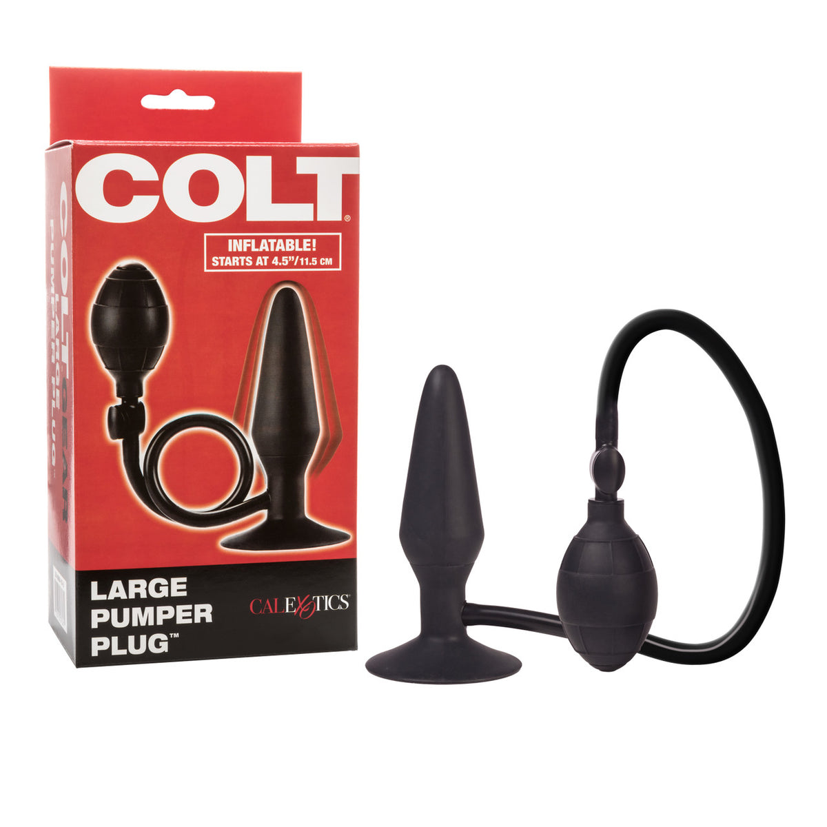 Colt Large Pumper Plug - Black
