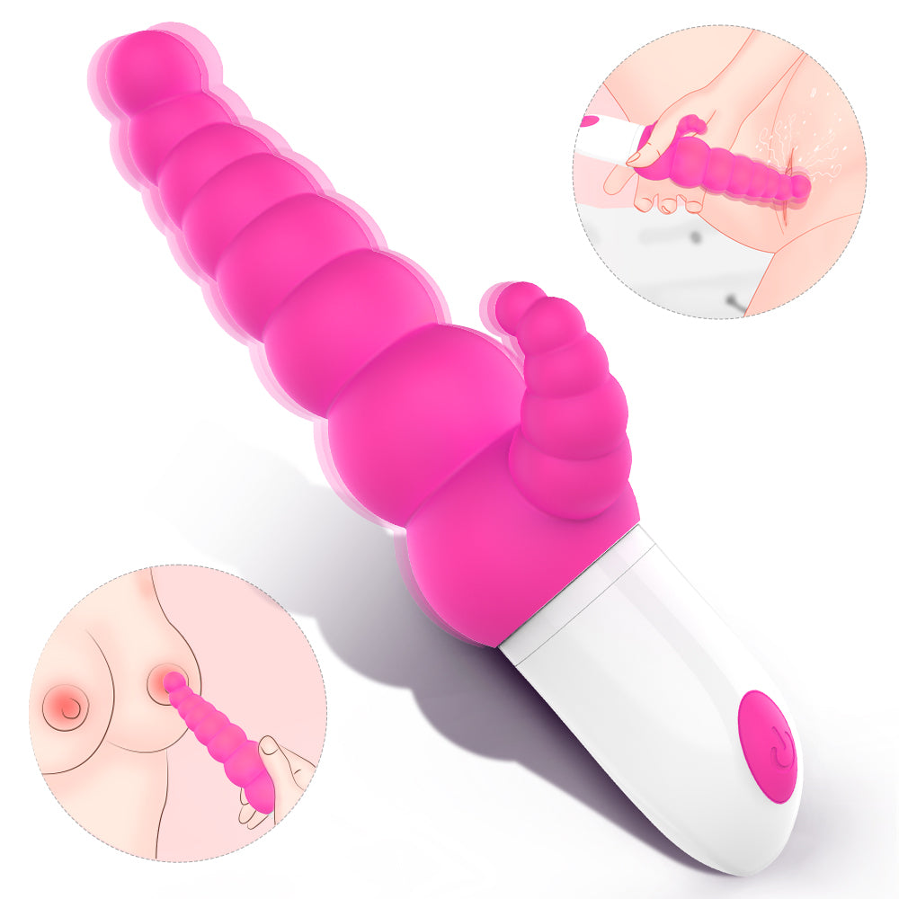 Sparta Rabbit Silicone Vibrating Massager
