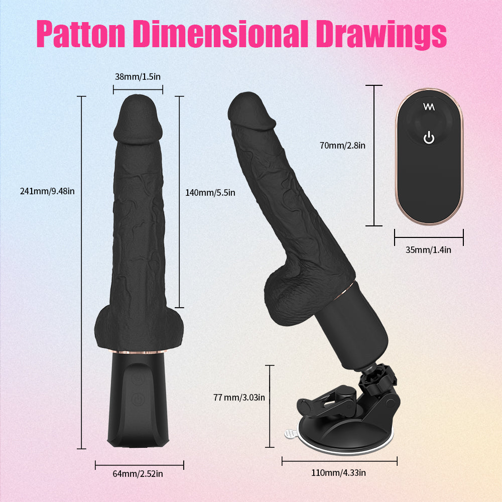 Patton Remote Control Thrusting Vibrator