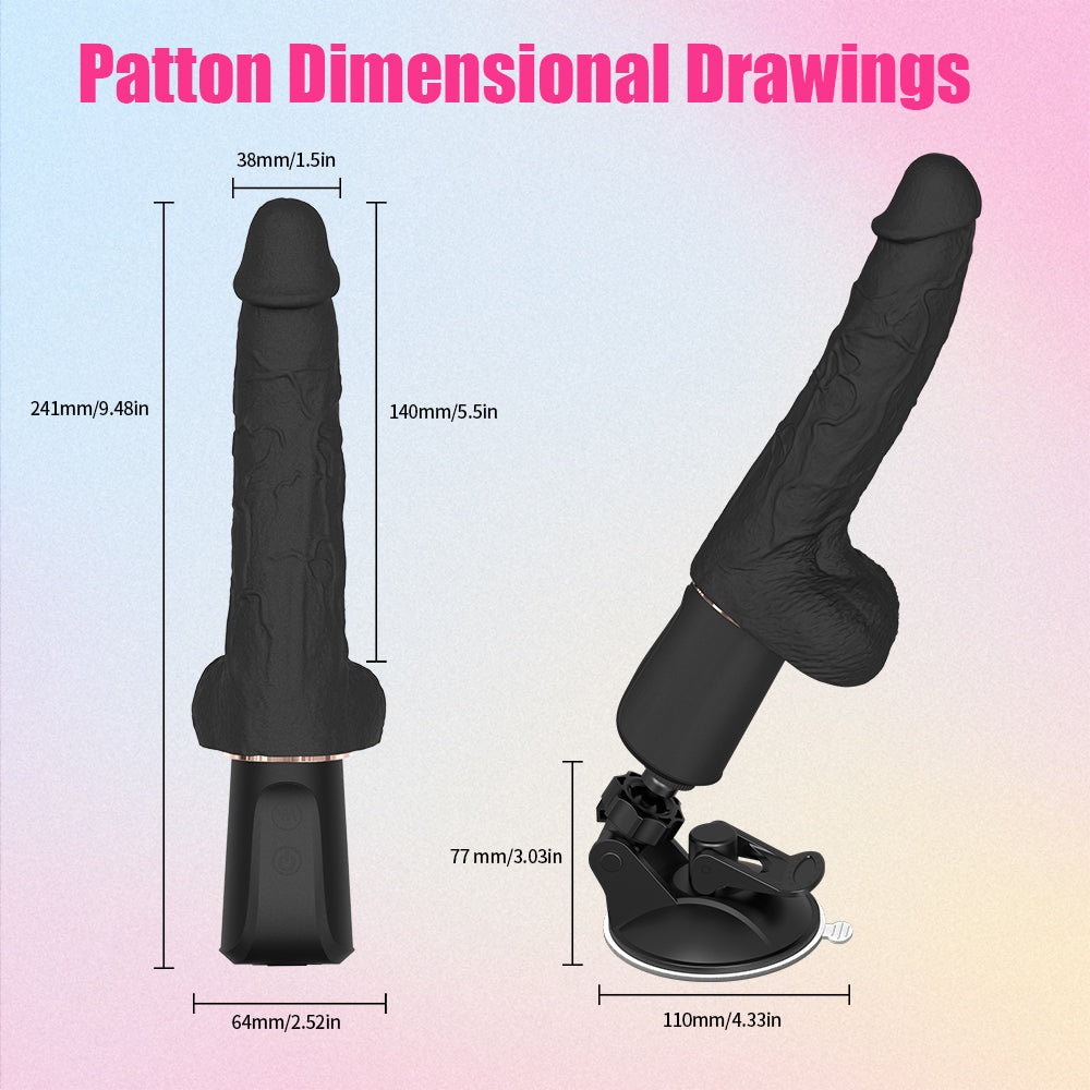 Patton Remote Control Thrusting Vibrator
