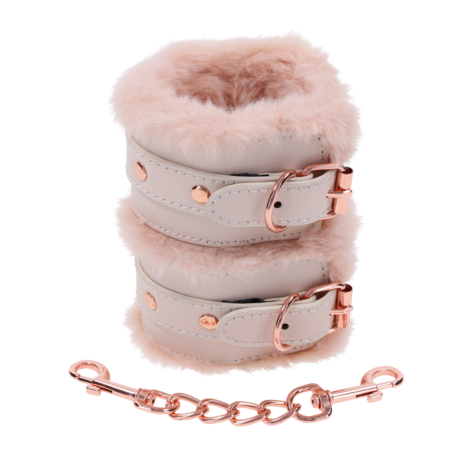 Sportsheets Peaches 'n CreaMe Fur Handcuffs