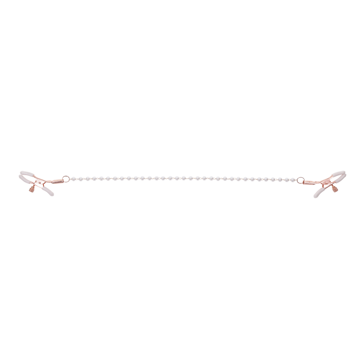 Pinces à tétons avec bijoux noirs Sportsheets