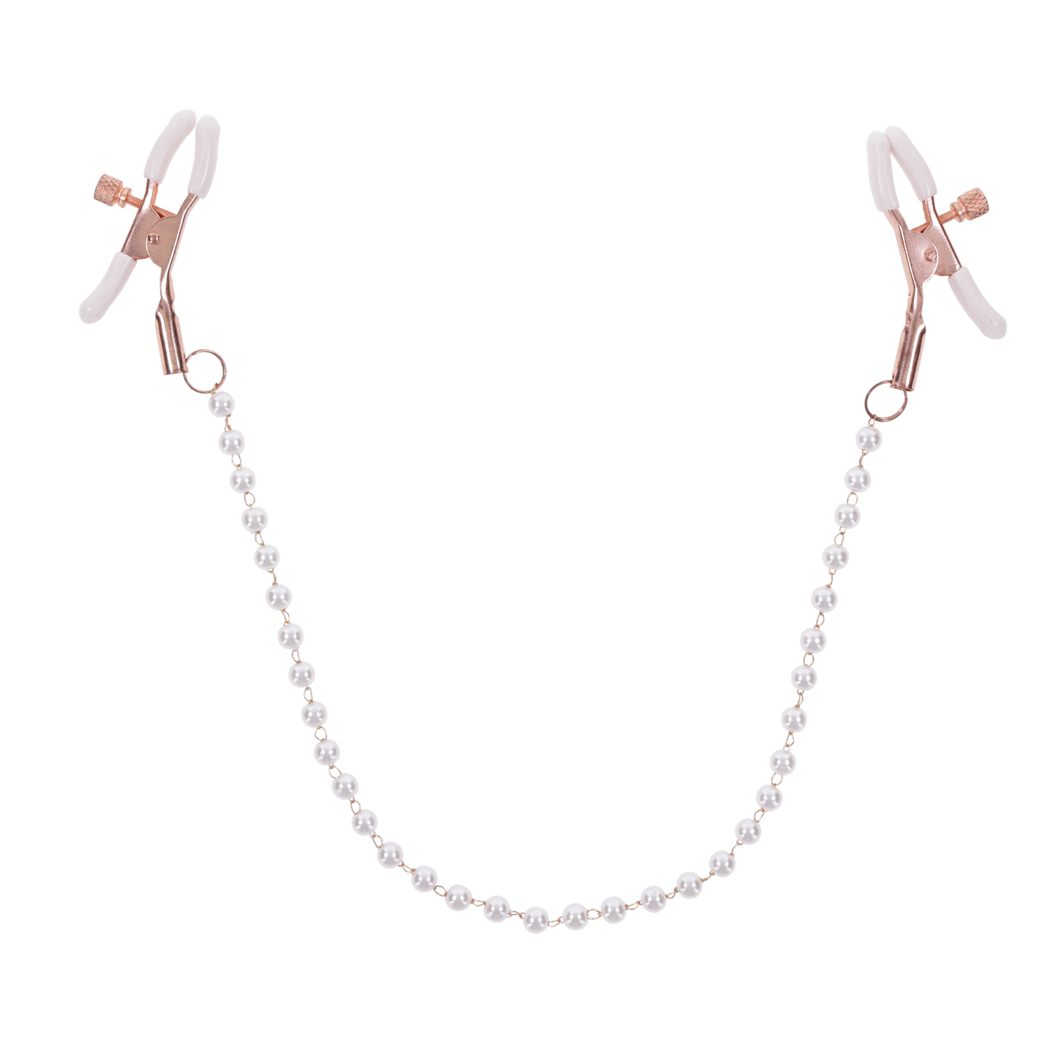 Sportsheets Peaches 'n CreaMe Pearl Nipple Clamps