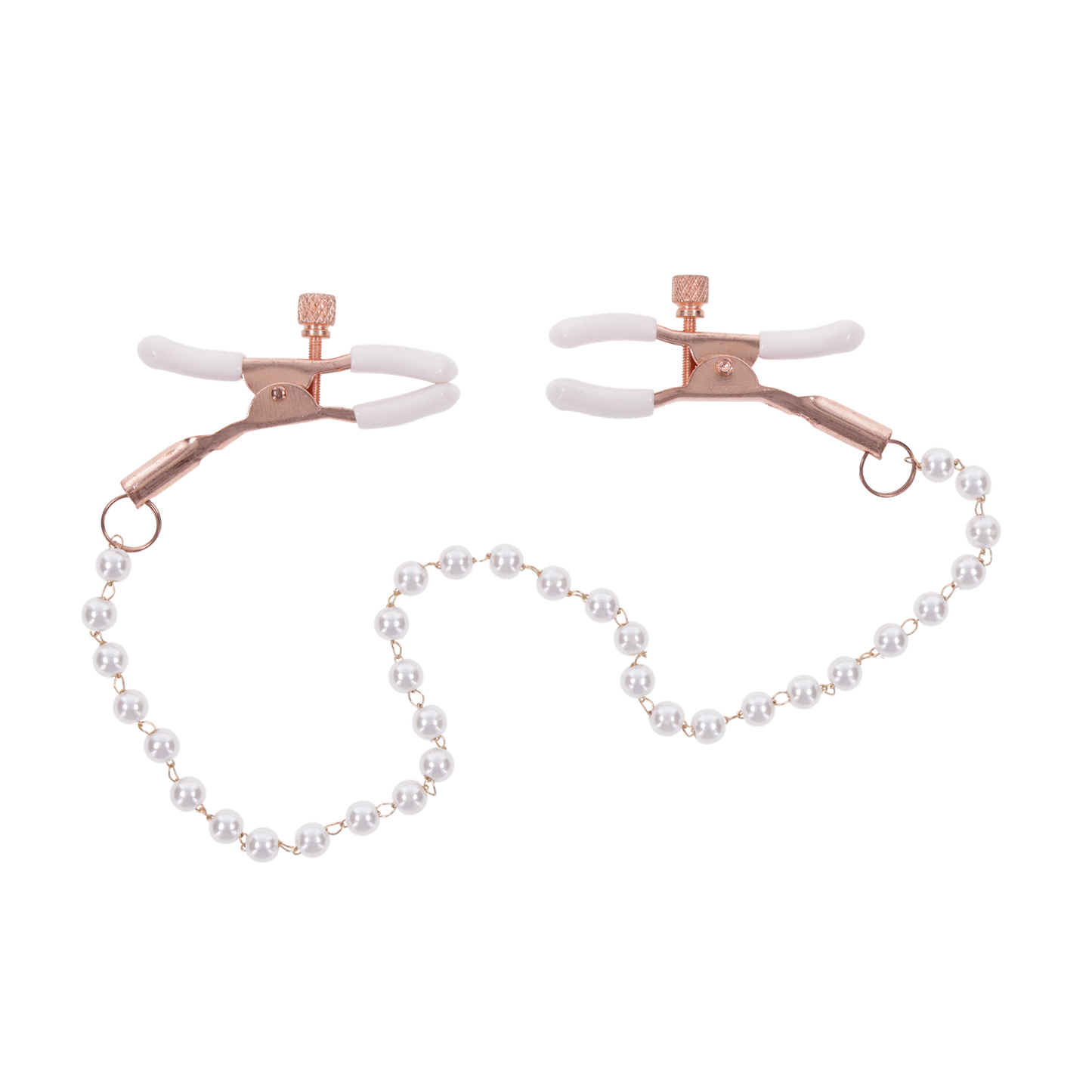 Sportsheets Peaches 'n CreaMe Pearl Nipple Clamps