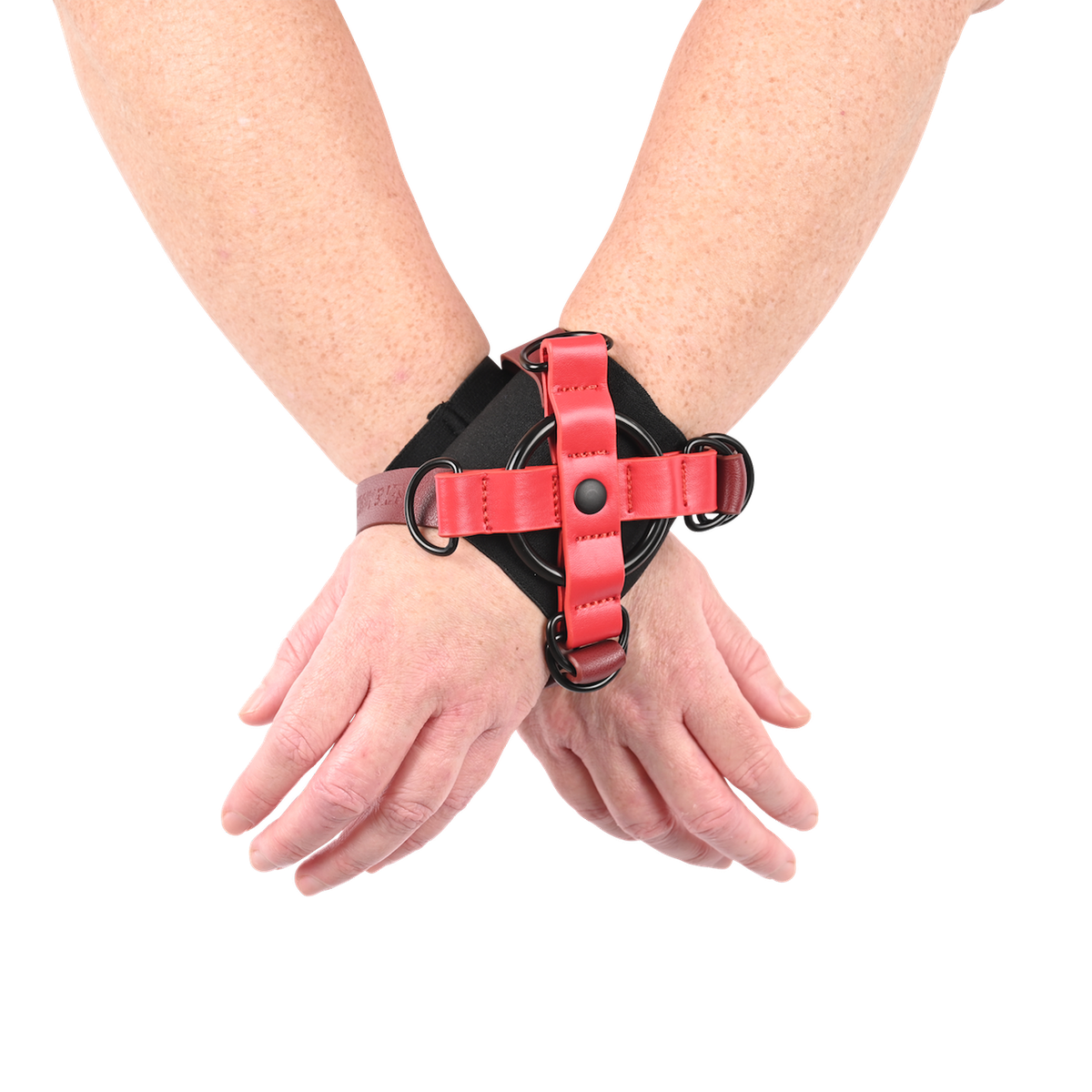 Ex's & Oh's Cross Cuffs