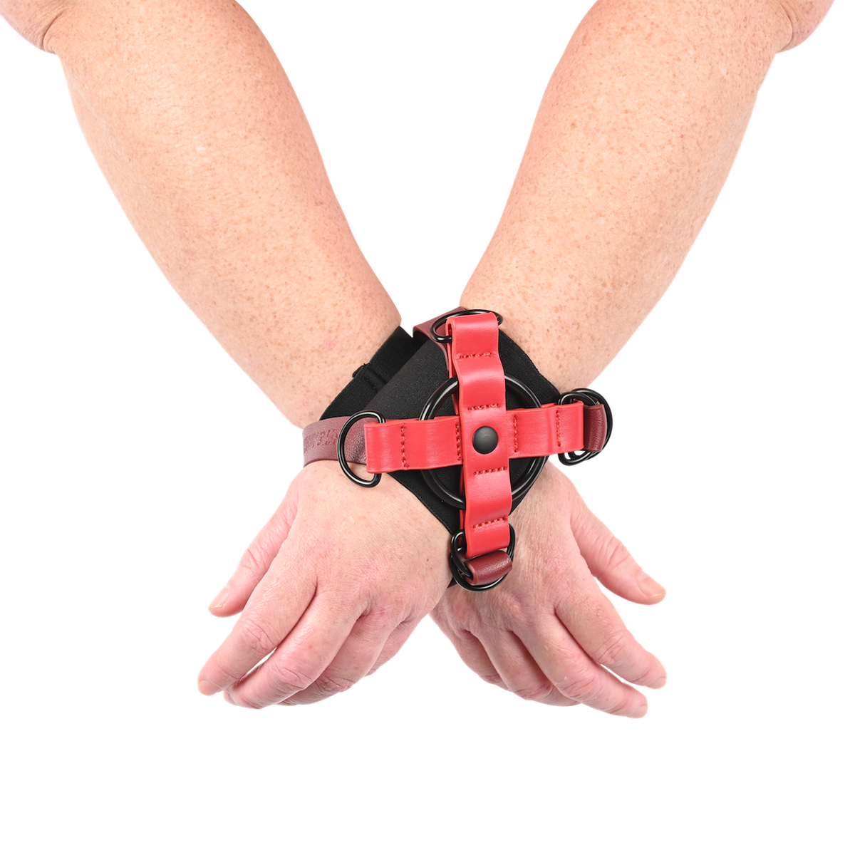 Ex's & Oh's Cross Cuffs