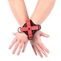 Ex's & Oh's Cross Cuffs