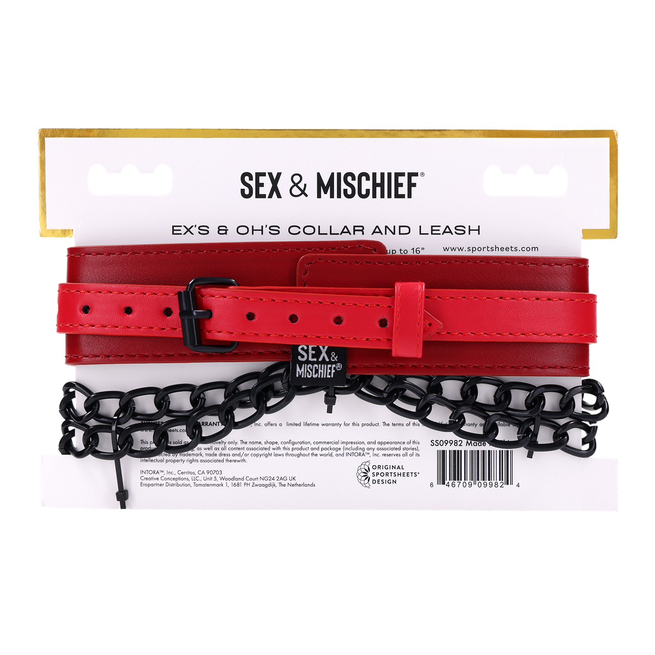 Bandeau pour les yeux en dentelle Sincerely by Sportsheets - Noir 