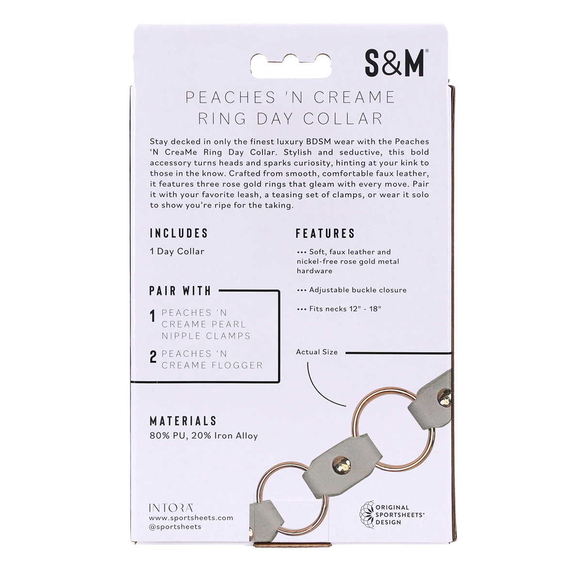 Collier de dressage Ring Day Peaches 'n CreaMe