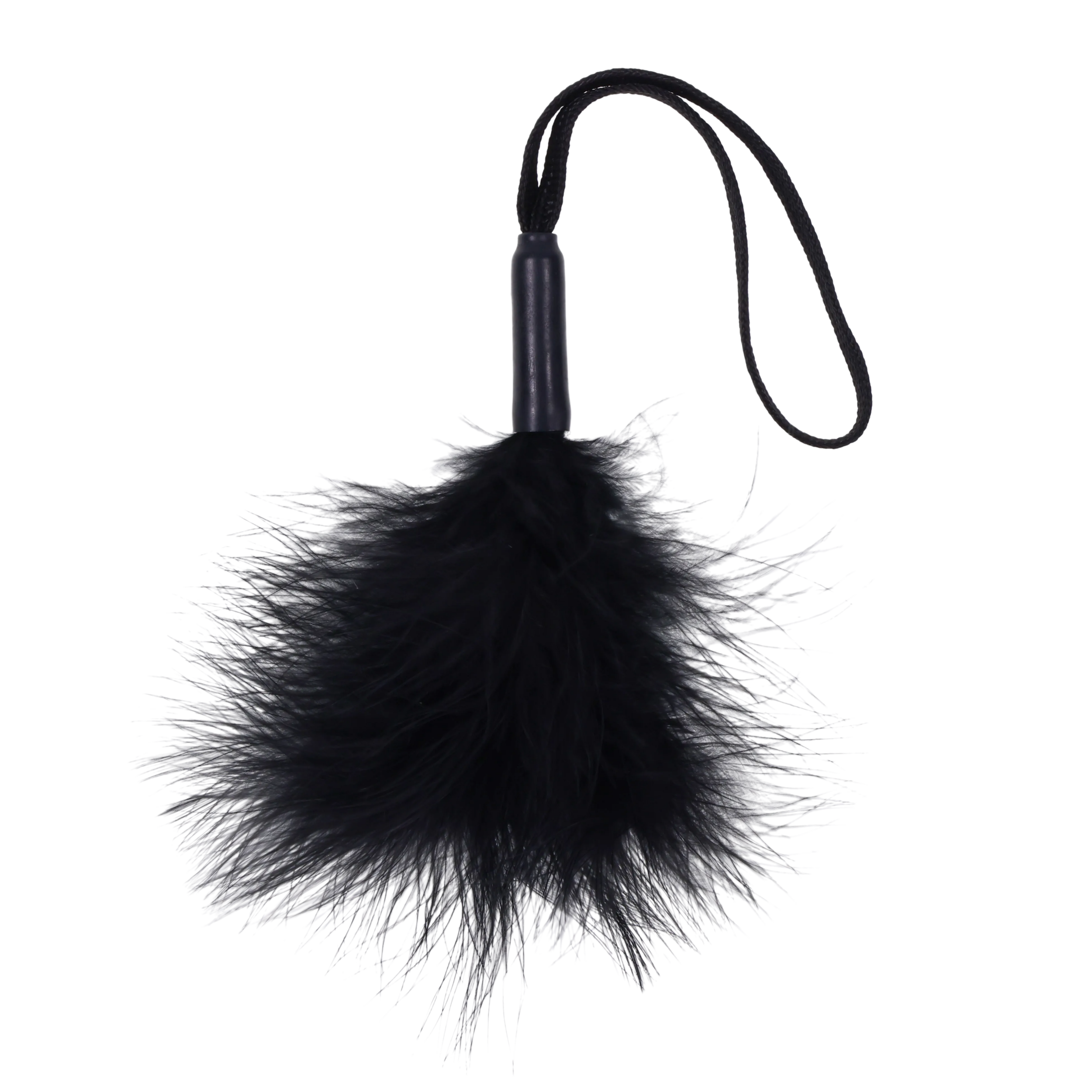 Black Wrist Feather Tickler