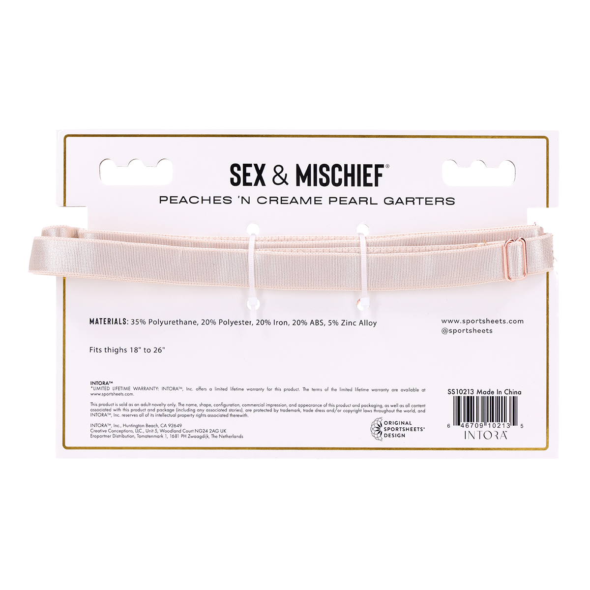 Goupières à perles Peaches 'n CreaMe