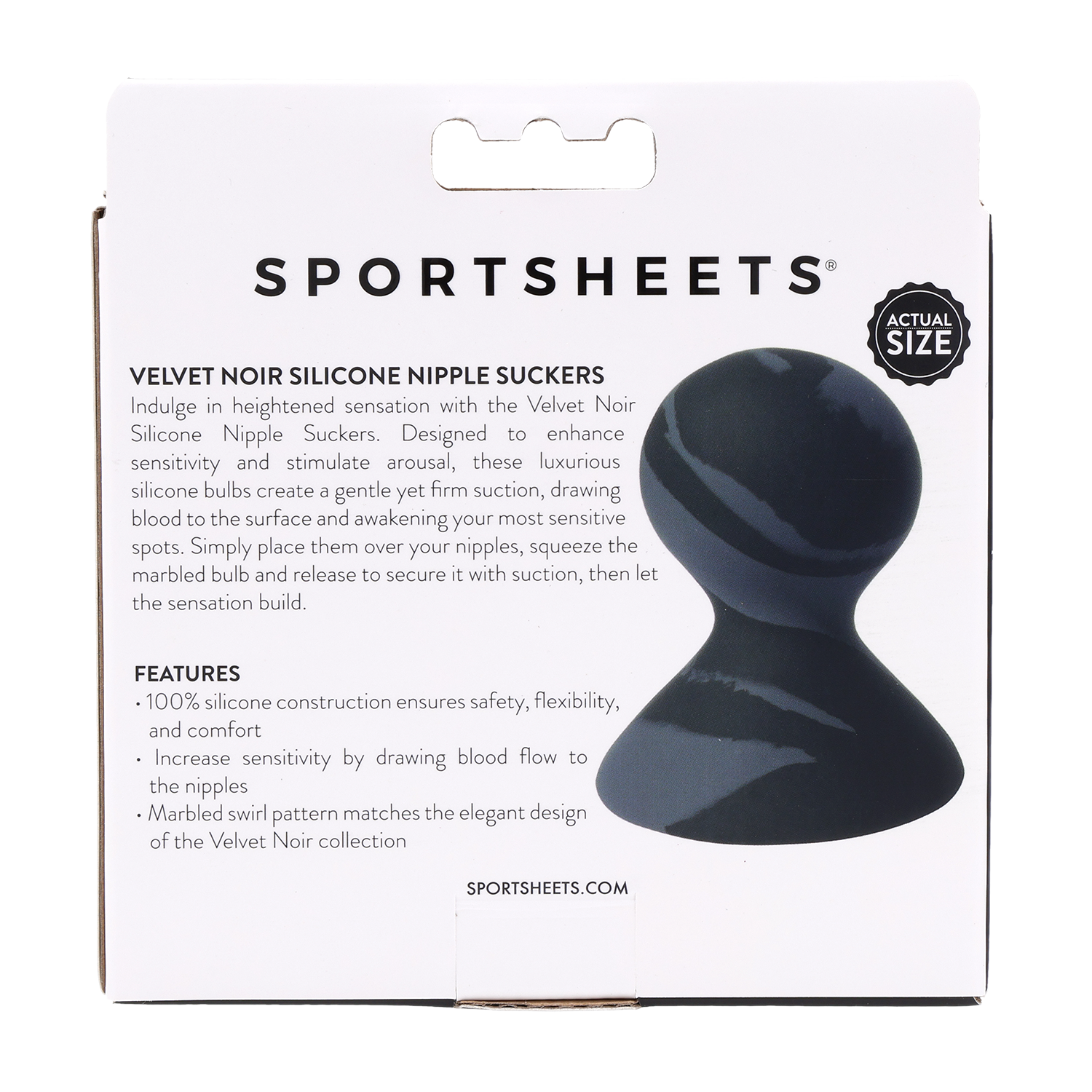 Bandeau pour les yeux en dentelle Sincerely by Sportsheets - Noir 