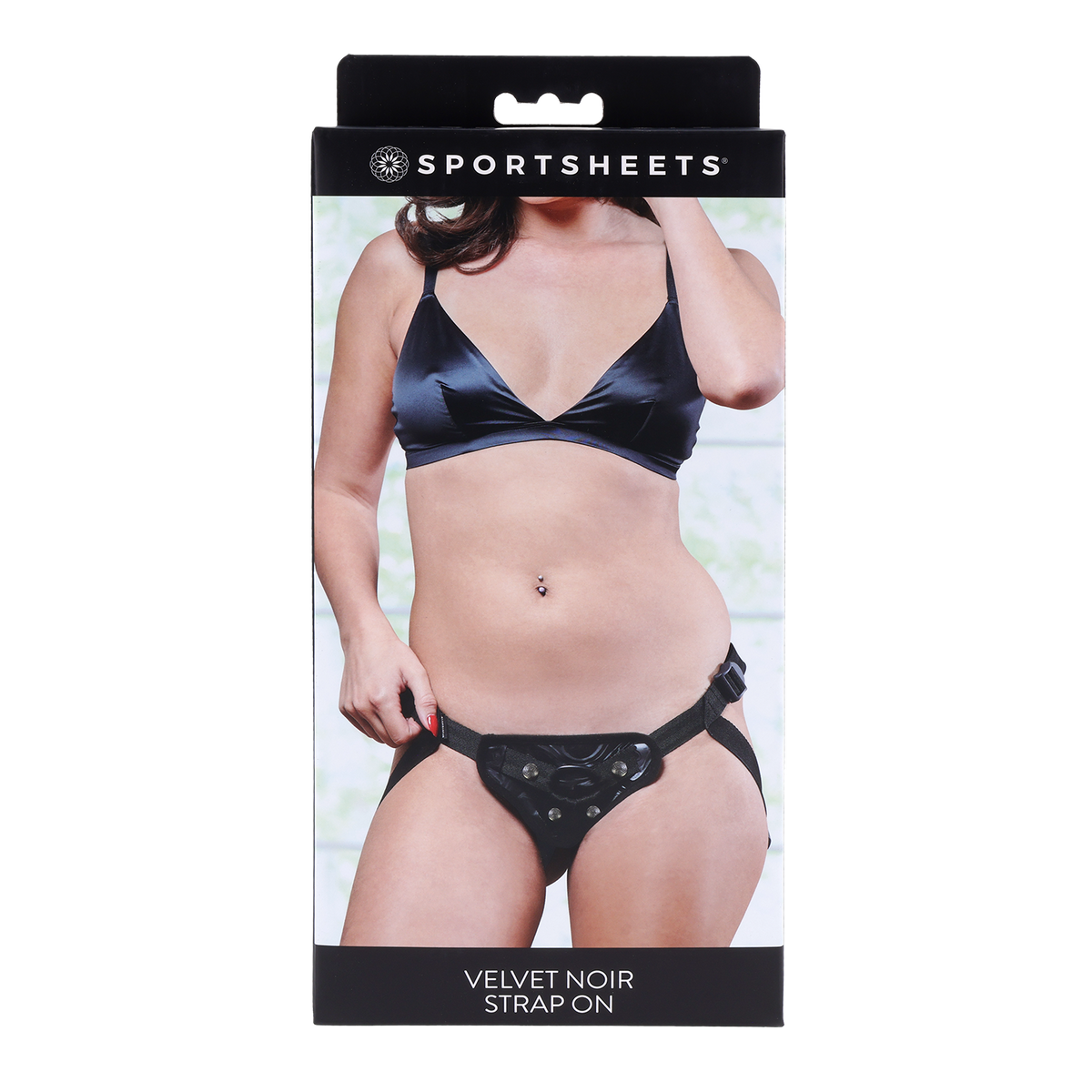 Bandeau pour les yeux en dentelle Sincerely by Sportsheets - Noir 