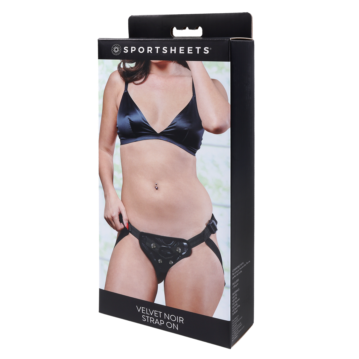 Bandeau pour les yeux en dentelle Sincerely by Sportsheets - Noir 