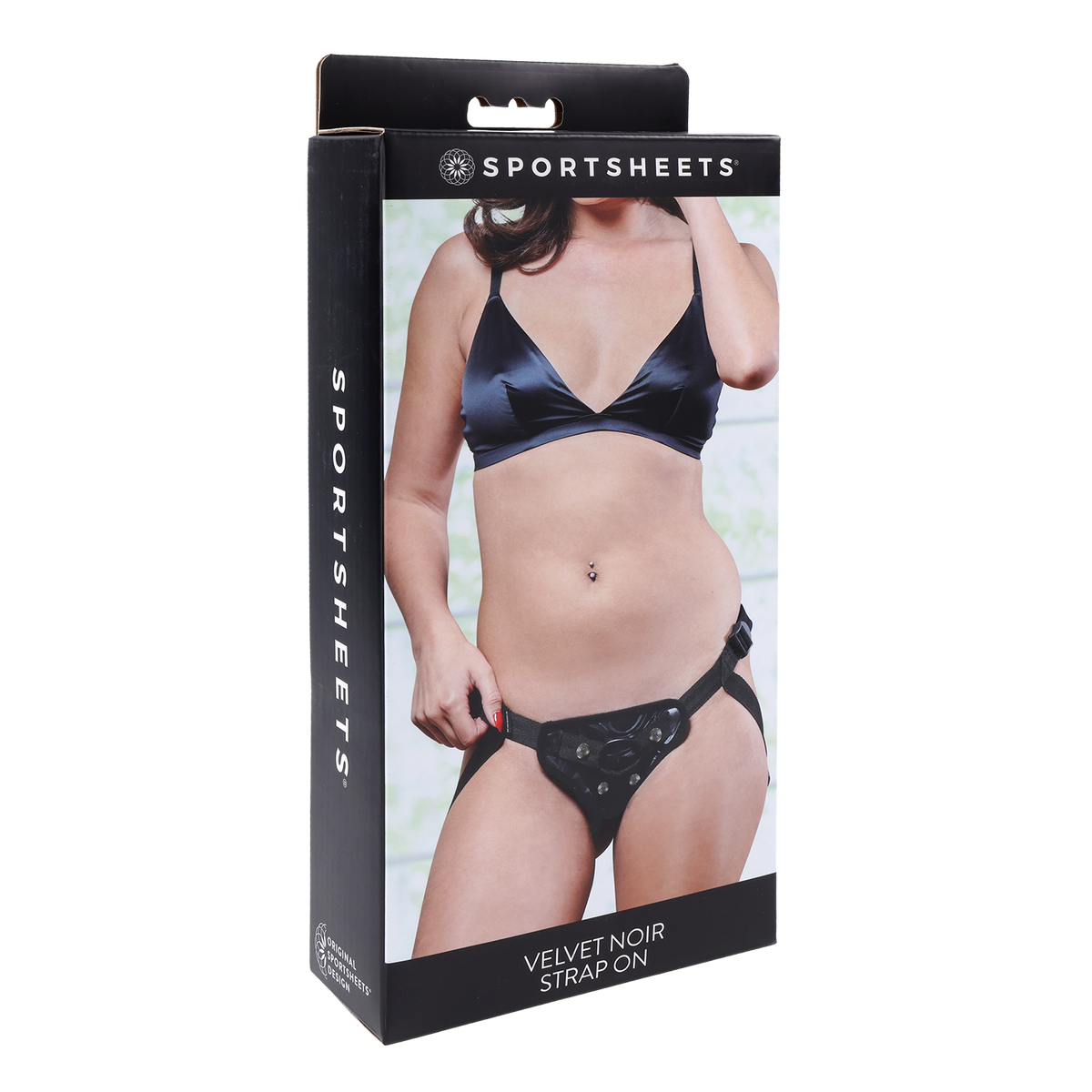 Bandeau pour les yeux en dentelle Sincerely by Sportsheets - Noir 