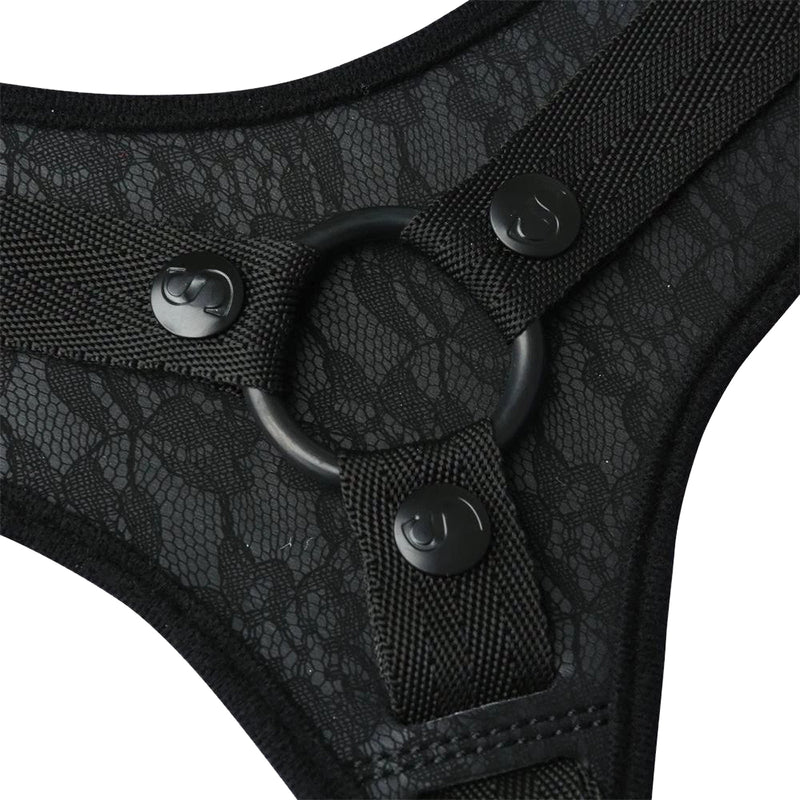 Strap-on en dentelle Sincerely by Sportsheets - Noir