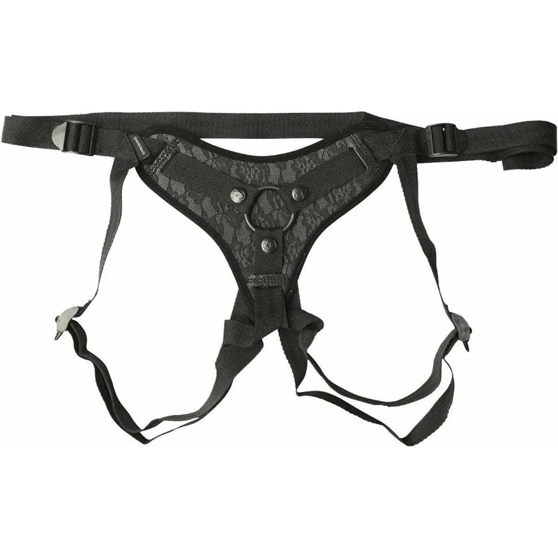 Strap-on en dentelle Sincerely by Sportsheets - Noir