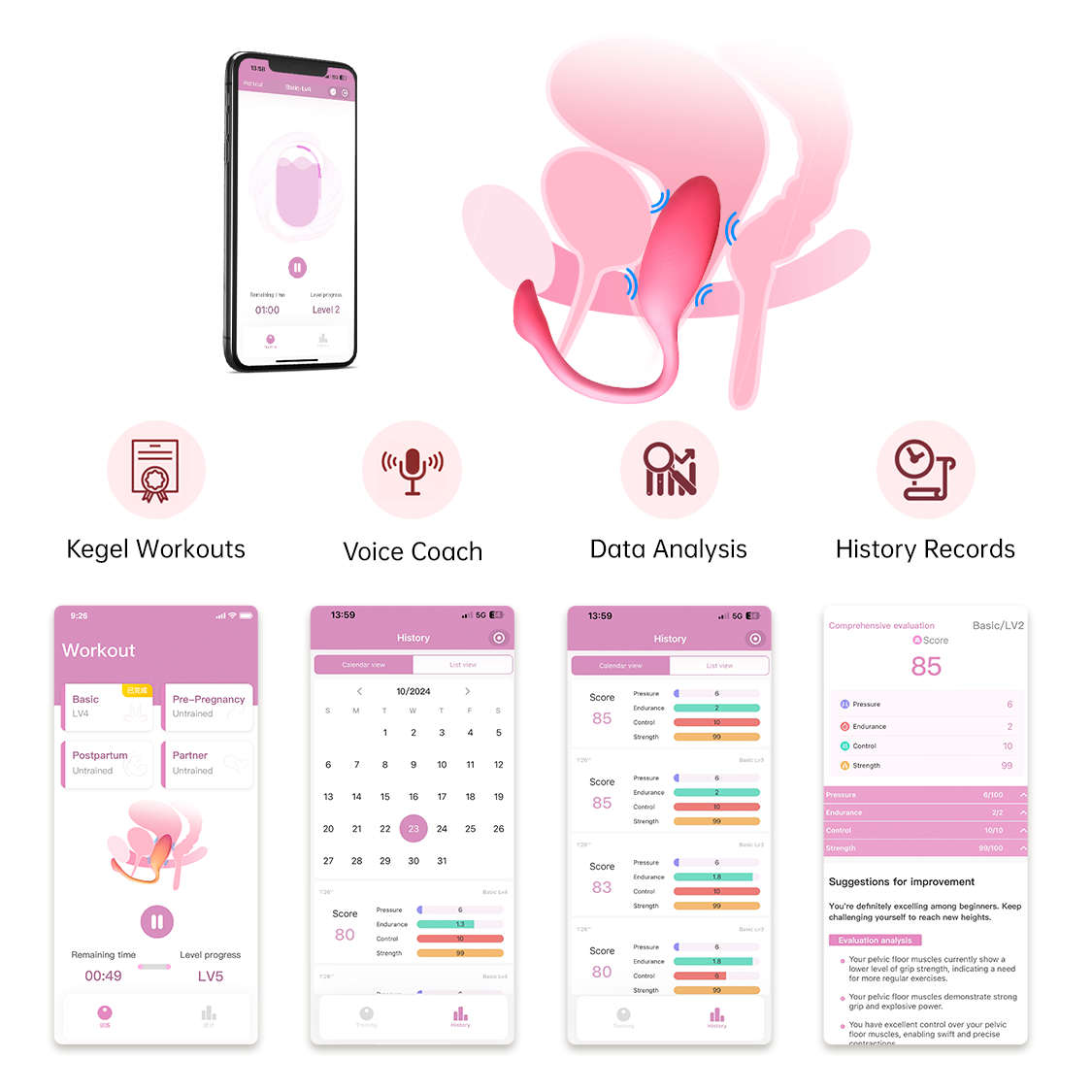 Magic Motion Flamingo Max - Rose