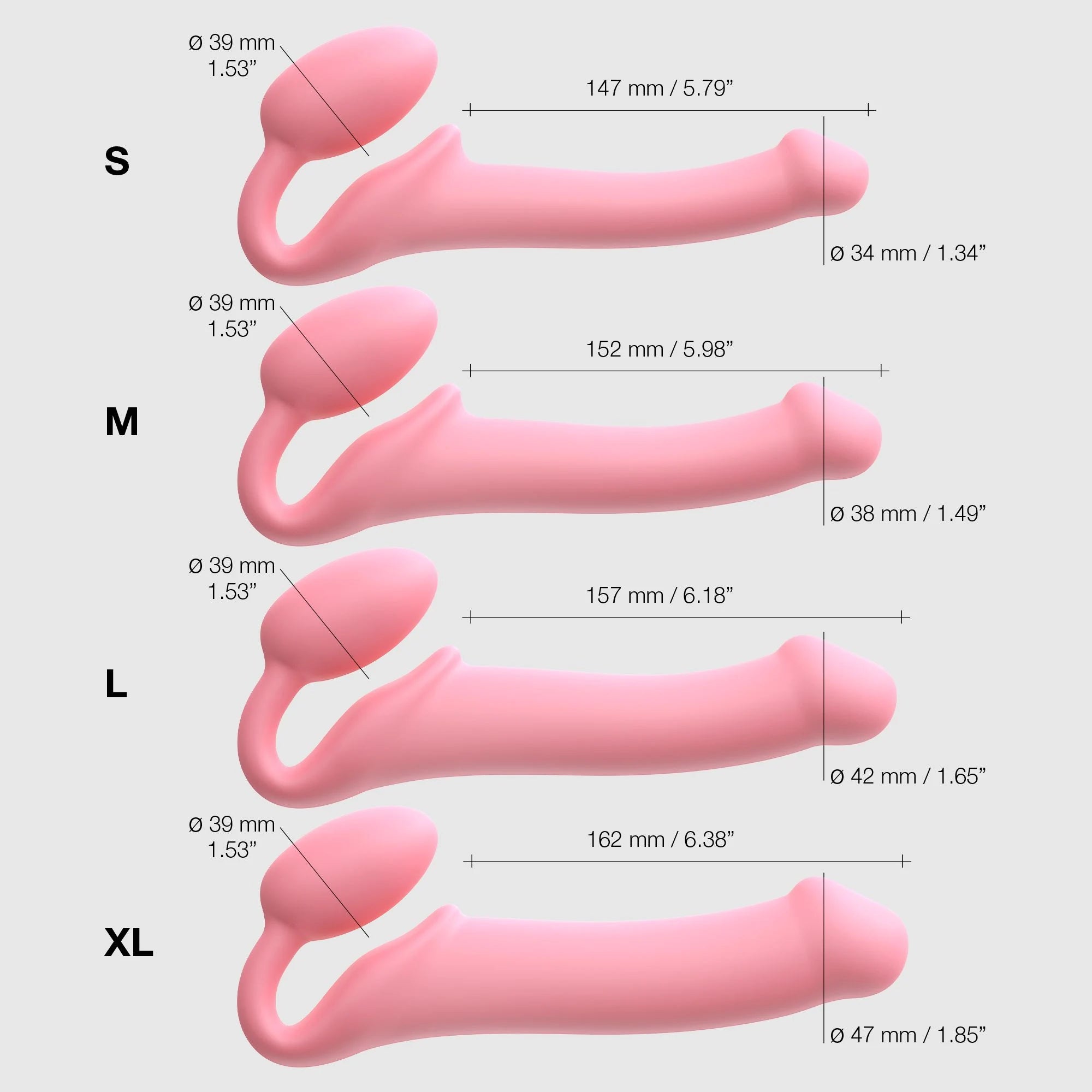 Strap On Me Classic Bendable Strap-on