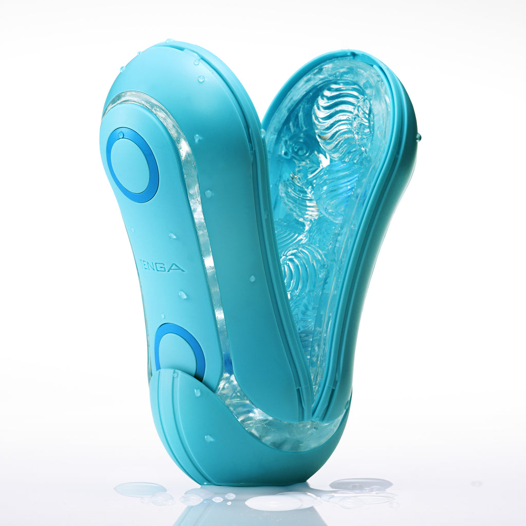 Tenga FLIP ORB Male Masturbator - Ocean Blue