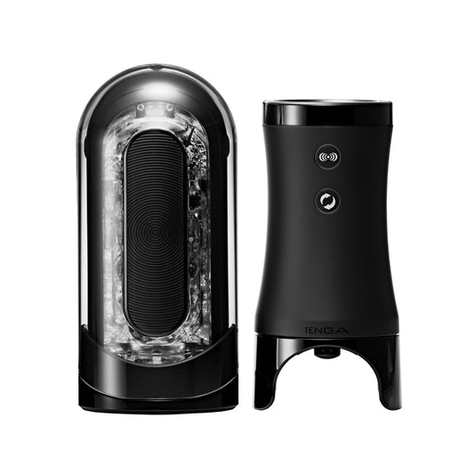 Tenga FLIP ZERO Electronic VibRotation - Black - Thorn & Feather