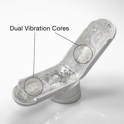 Tenga Flip Zero Gravity Electronic Vibration Masturbator - White