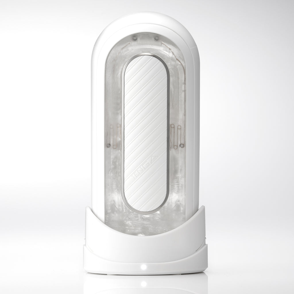 Tenga Flip Zero Gravity Electronic Vibration Masturbator - White