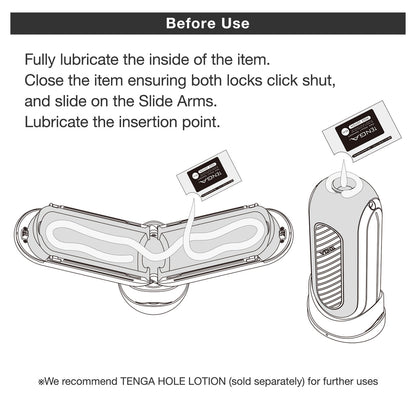 Tenga Flip Zero Gravity Electronic Vibration Masturbator - White