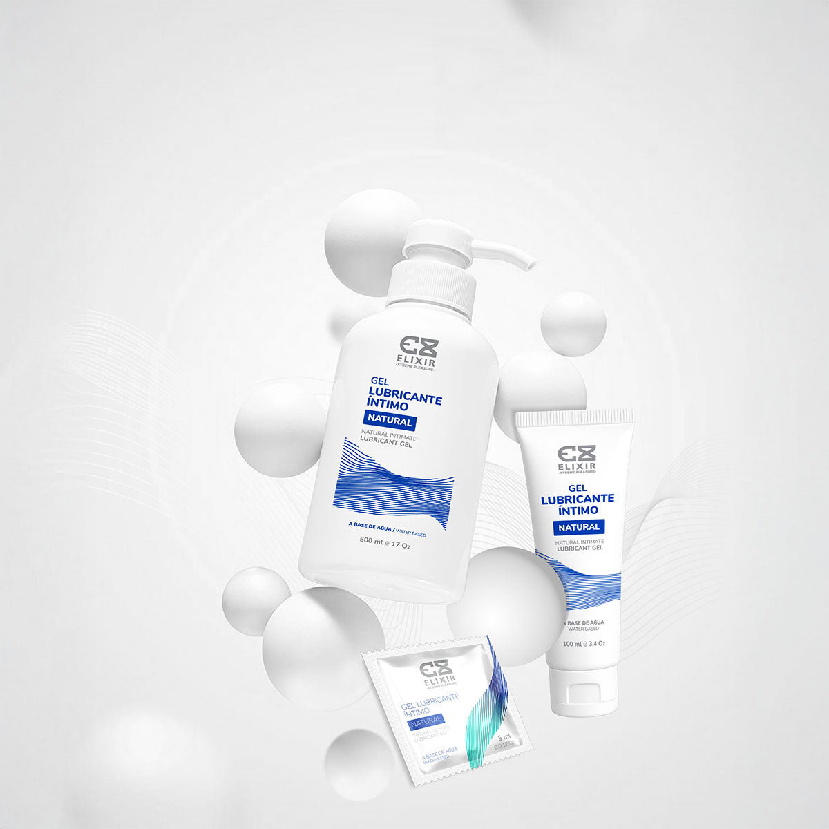 Elixir Natural Water-Based Intimate Lubricant Gel