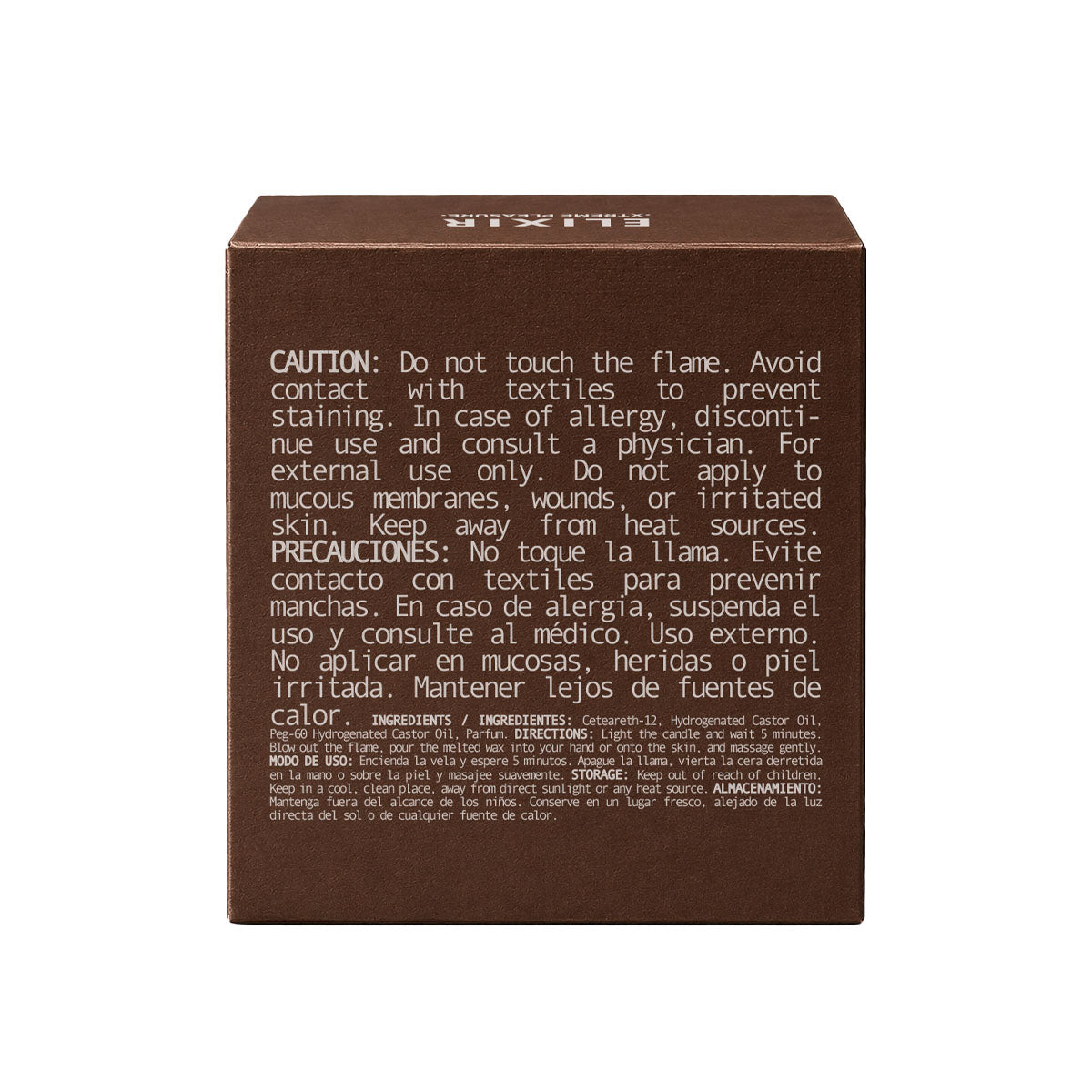 Elixir Body Massage Candle – Woody Aroma