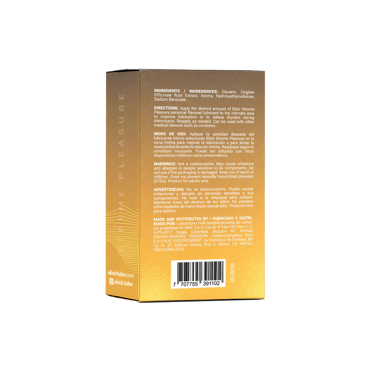Elixir Personal Flavored Lubricant