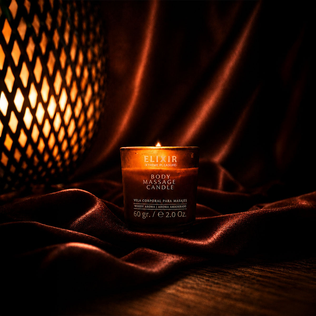 Elixir Body Massage Candle – Woody Aroma