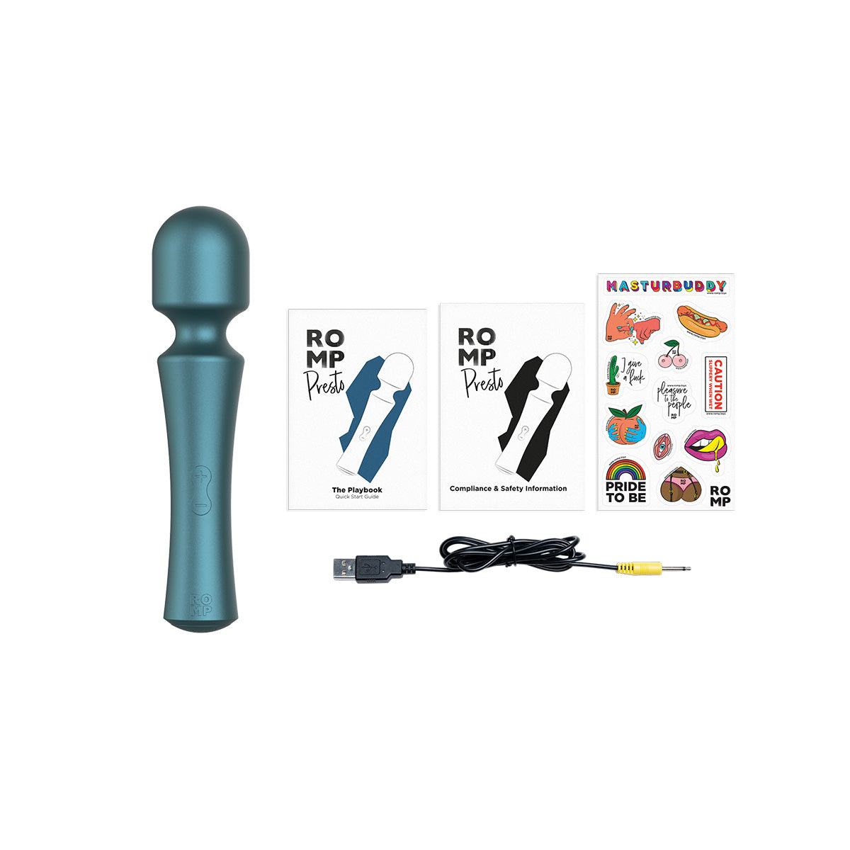 Masseur Romp Flip Wand - Bleu 