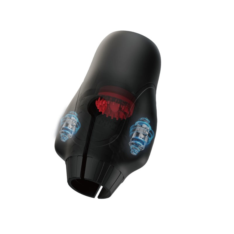 Gluck Gluck Rose Elite - Cyclone Oral Masturbator Stroker