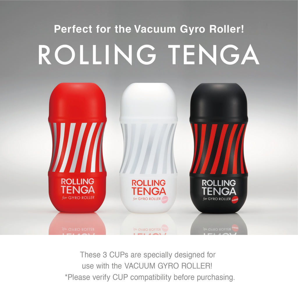 Tenga Vacuum Gyro Roller Set including One Standard Rolling Cup - Thorn & Feather