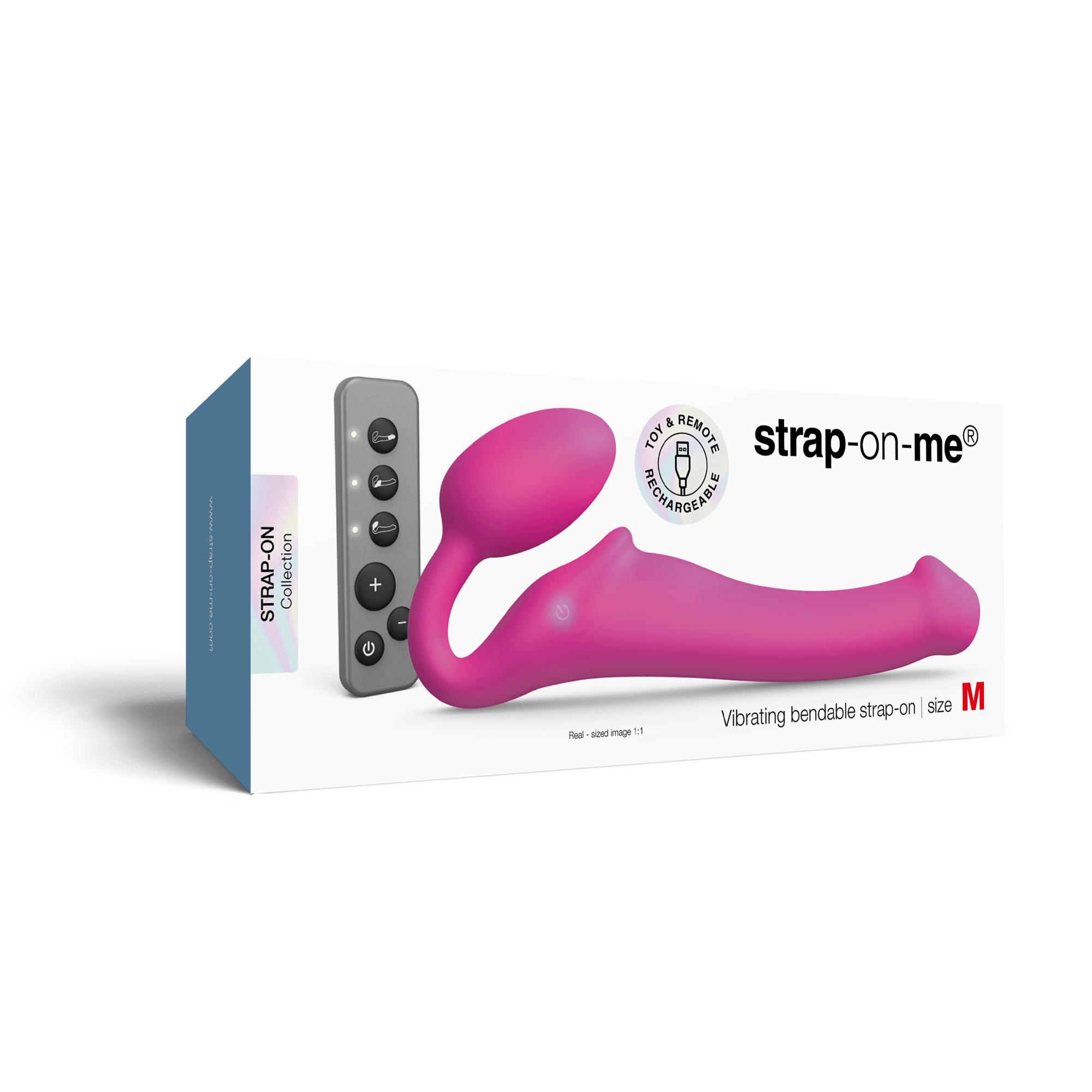 Strap On Me 3 Motors Vibrating Strap-on
