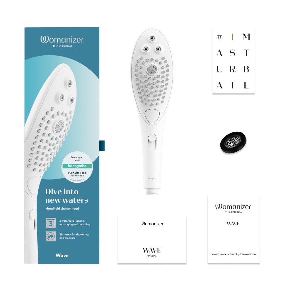 Womanizer Wave 2-in-1 Pleasure Stimulation Shower Head - Thorn & Feather