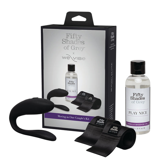 Fifty Shades X We-Vibe Moving As One Couple's Kit