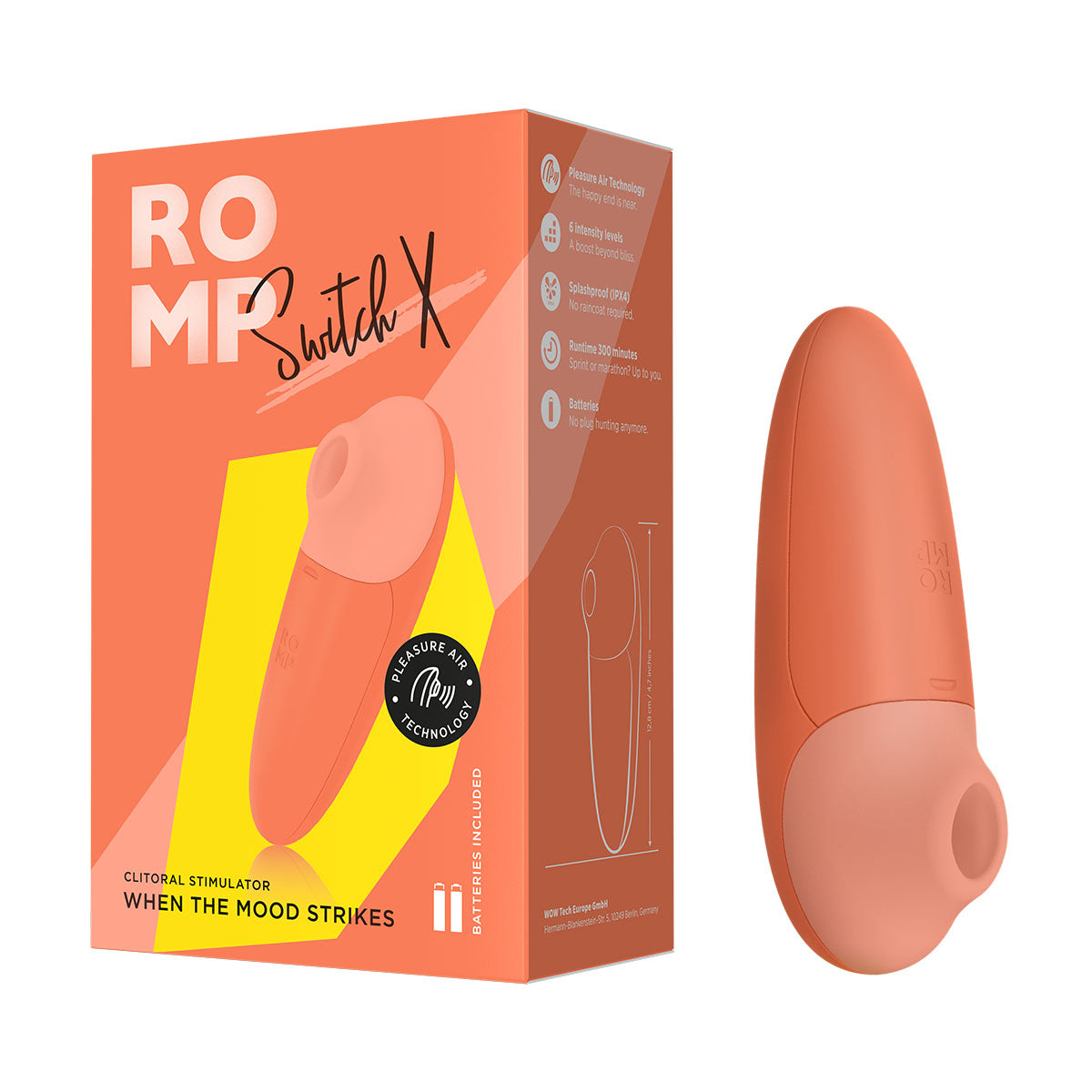 ROMP Switch X Clitoral Suction Stimulator